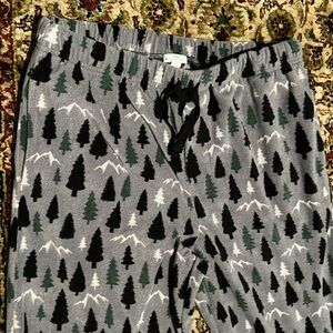 Dip Eco Friendly Sleewear Gray and Black Tree Pattern Size Medium